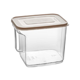 Carrier Deep Storage Box With Handle 2.75 L - Clear